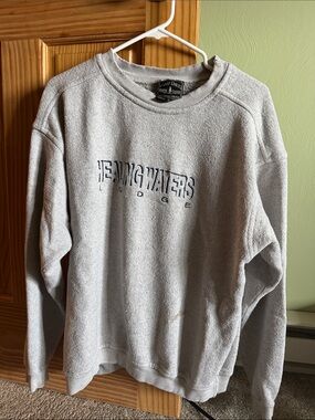 Vintage Healing Waters Lodge Crew Neck Sweatshirt